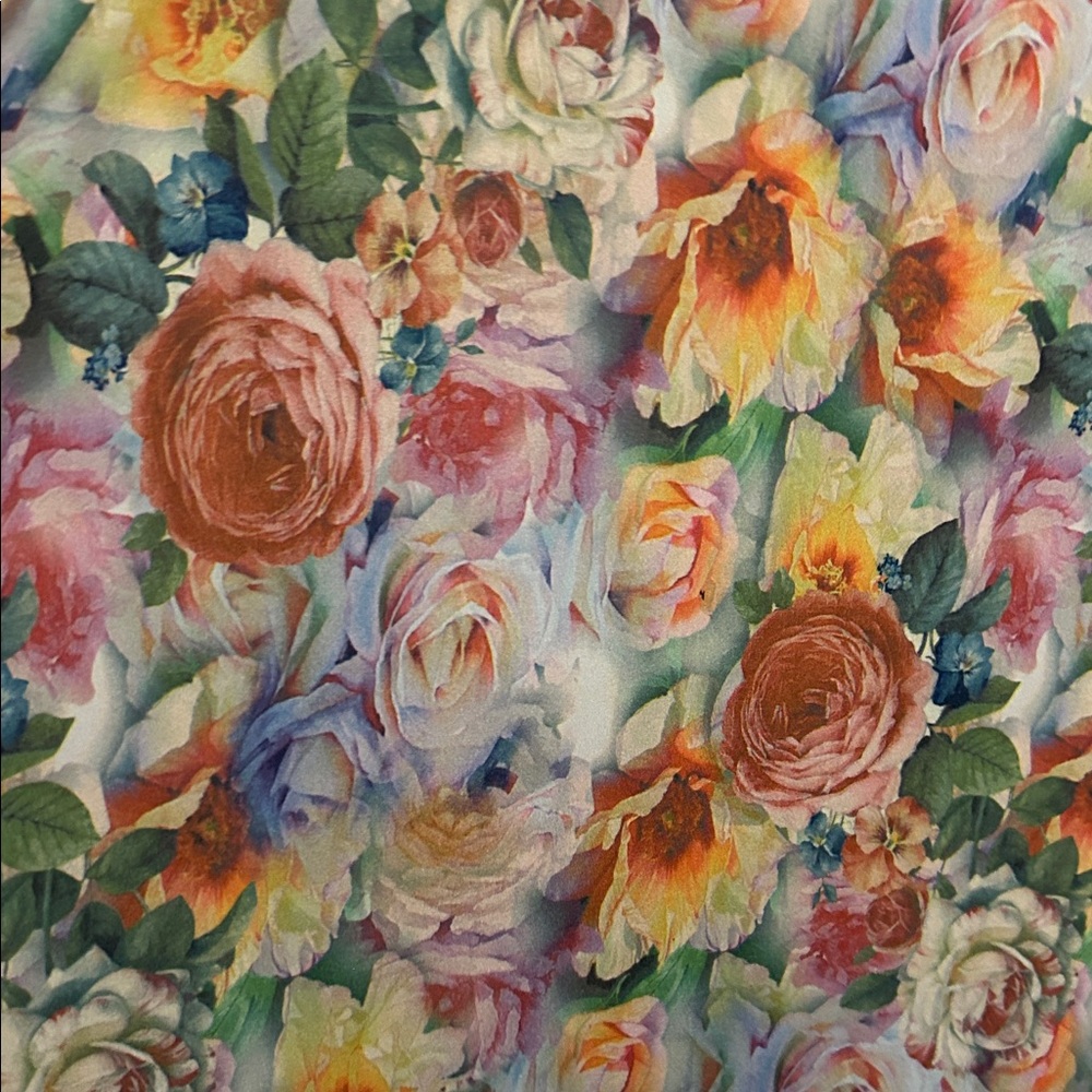 LuLaRoe Floral Maxi Skirt - Multicolor - Picture 4 of 4